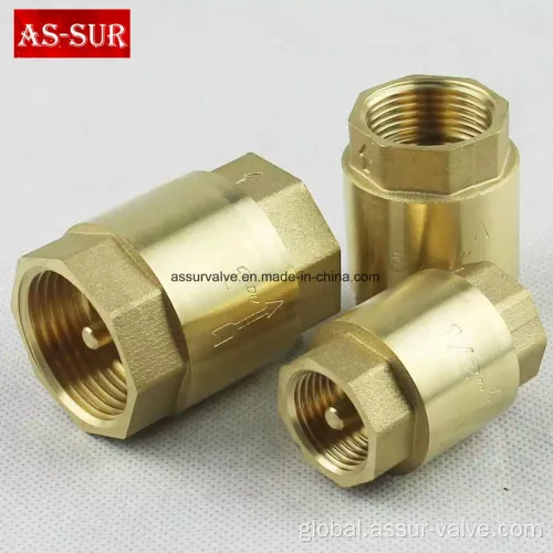 One-Way Check Valve Brass One Way Check Valve as-C007 Supplier